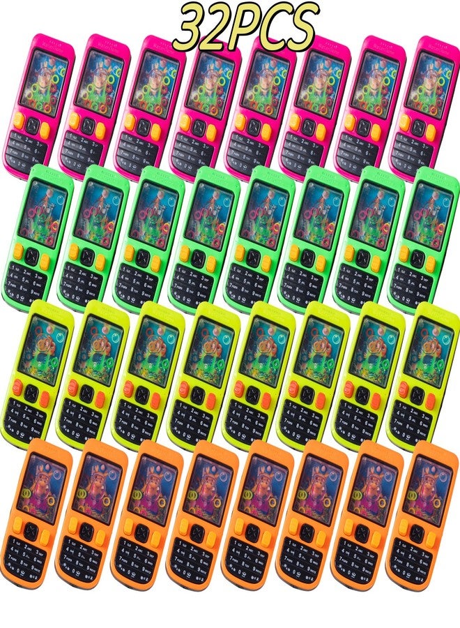 Nbguigdstr 32 Pcs Handheld Water Ring Games Party Favors, Valentine Day Gifts School Classroom Prizes,Treasure Box Toys,Pinata Goodie Bags Stuffers,Return Gifts for Kids Birthday Bulk - Image 1